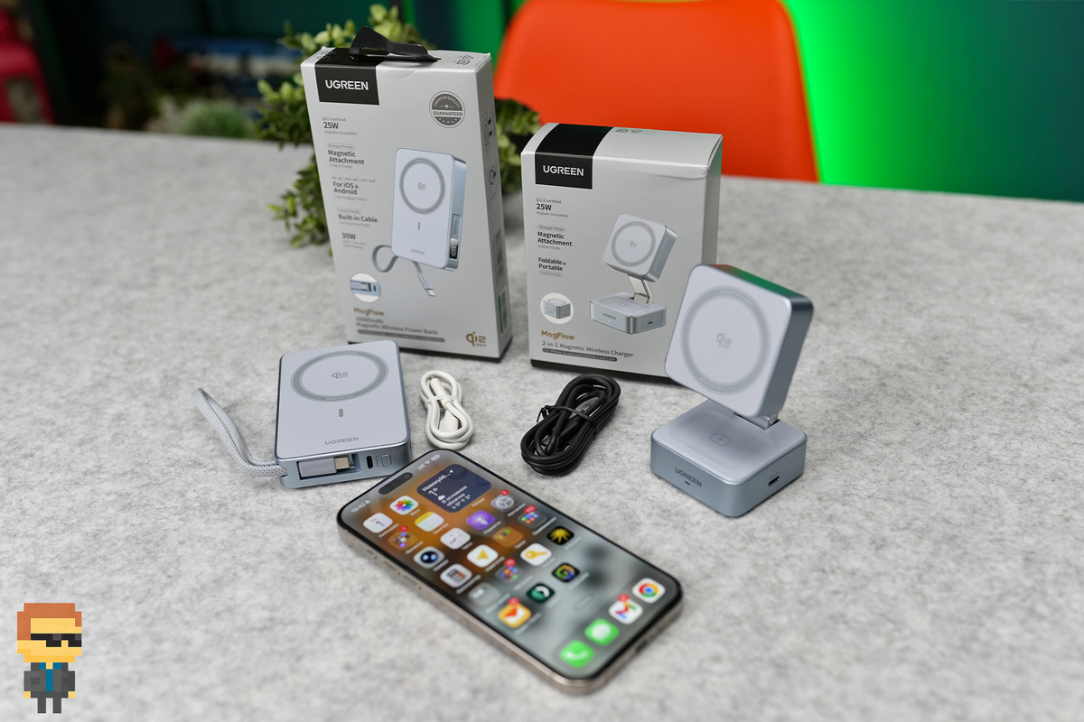 Ugreen MagFlow – зарядные станции с Qi2. Быстро может быть и без проводов?