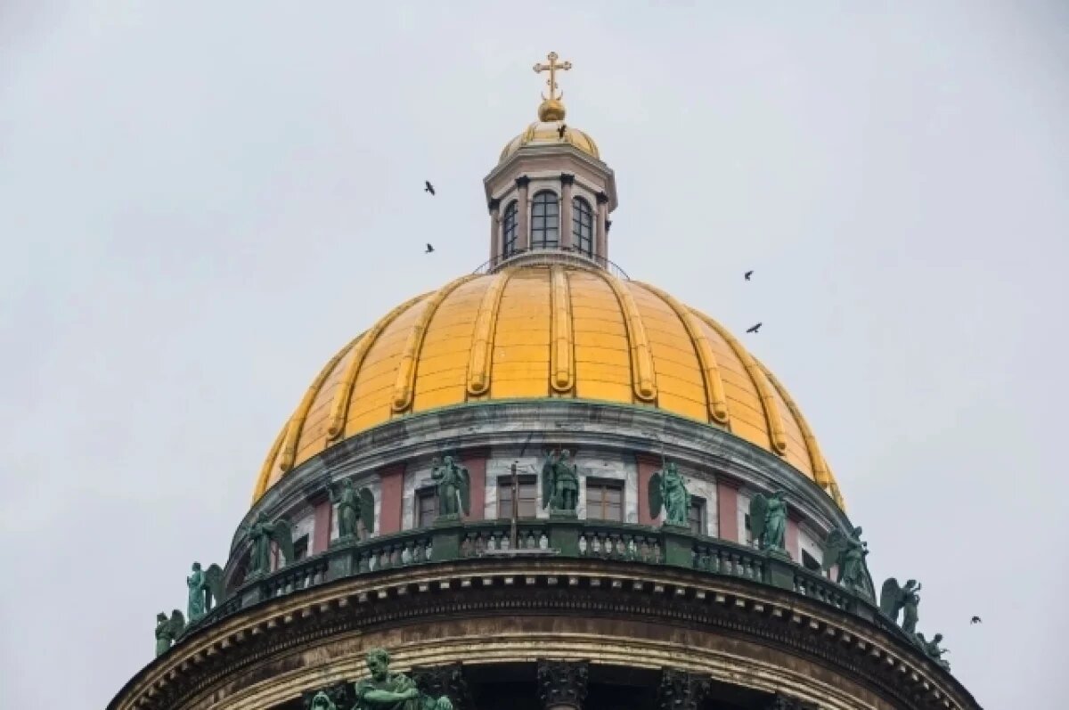    Исаакиевский собор освободили от строительных лесов