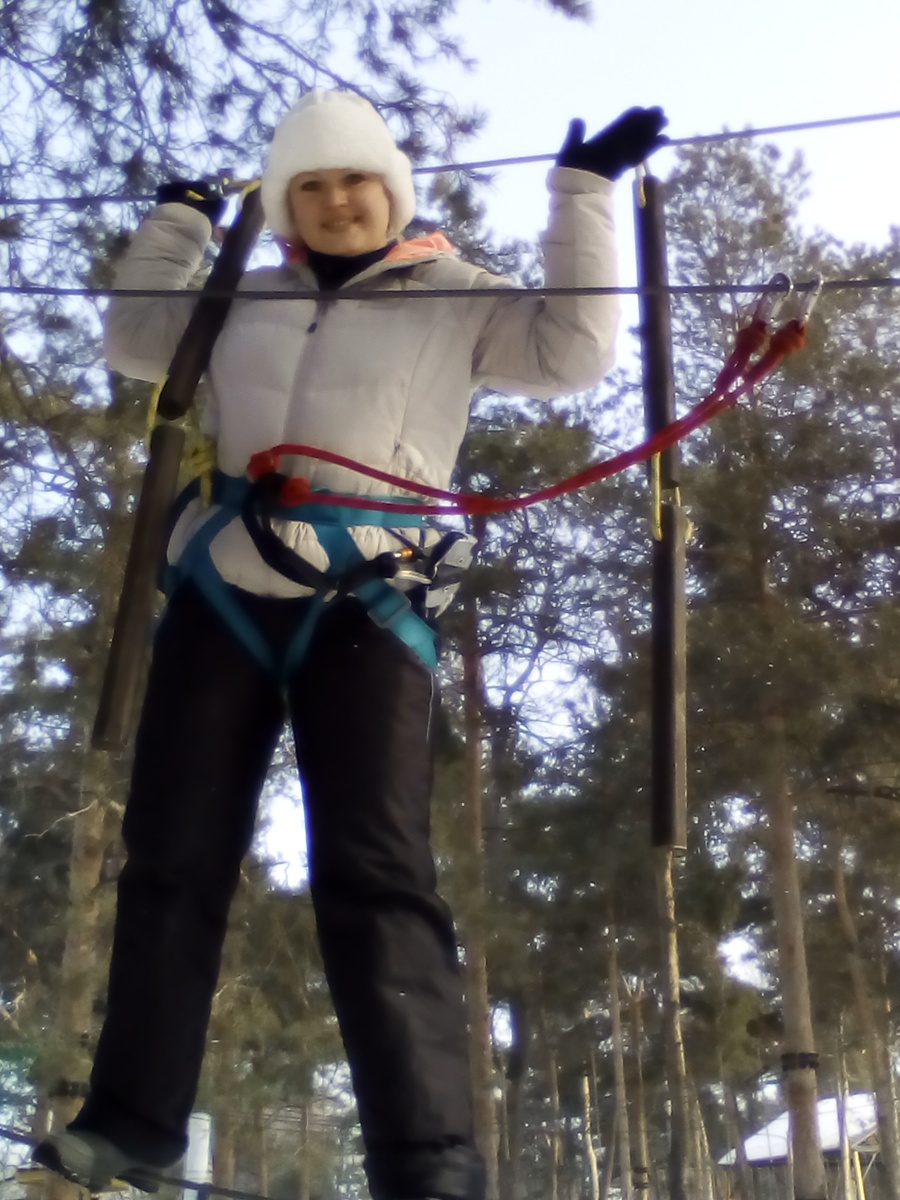 фото автора. Пока в тень ушла, ни в чем себе не отказывала.