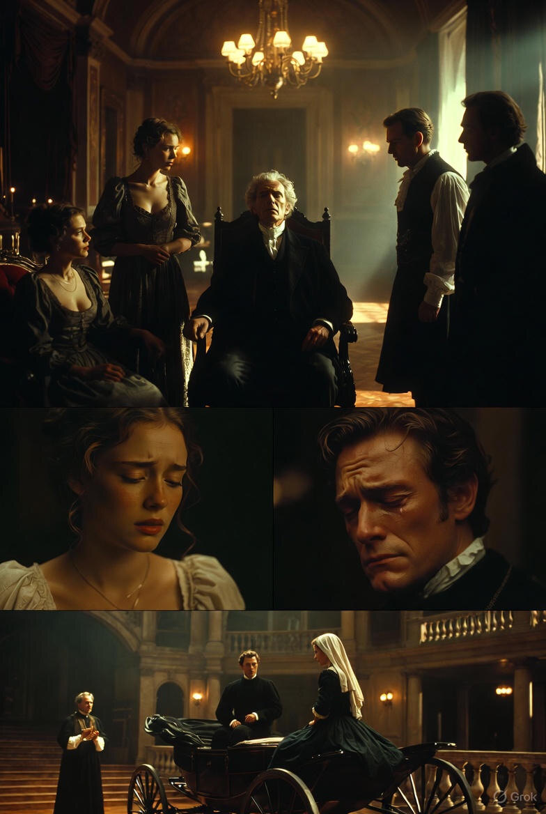 Иллюстрация "Святая Жертва" создана сетью Грок