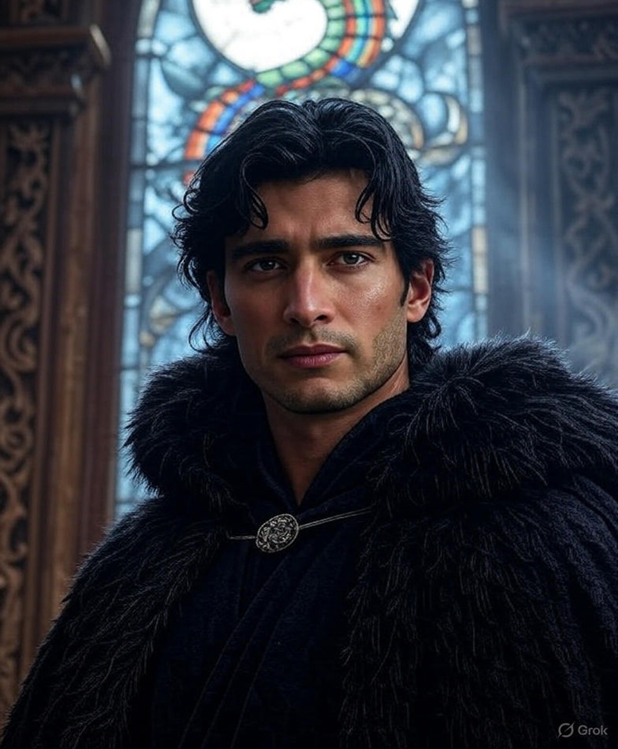 Иллюстрация "Царь Орин" создана сетью Грок