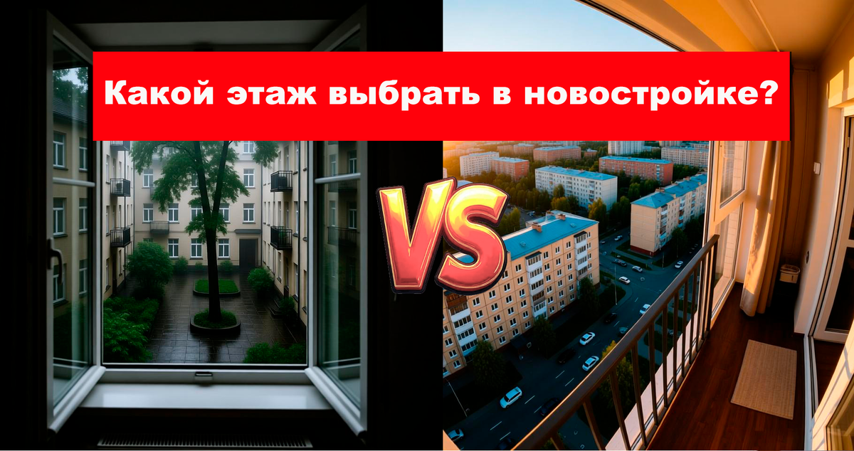 Квартира в новостройке какой этаж выбрать