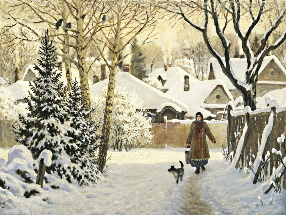 Морозко. Художник Борис Ольшанский