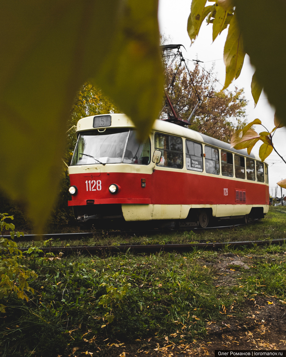 г. Ижевск. ул. Автономная / ул. Братская. TATRA T3 1128