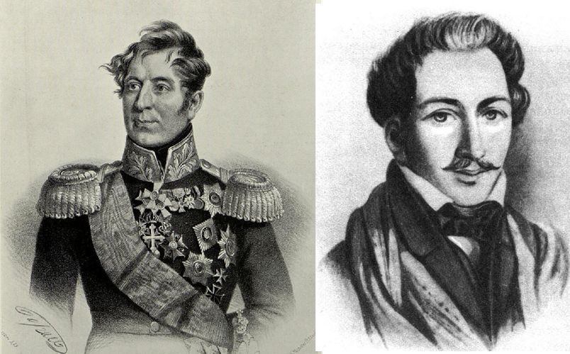 М.А.Милорадович и П.А.Каховский