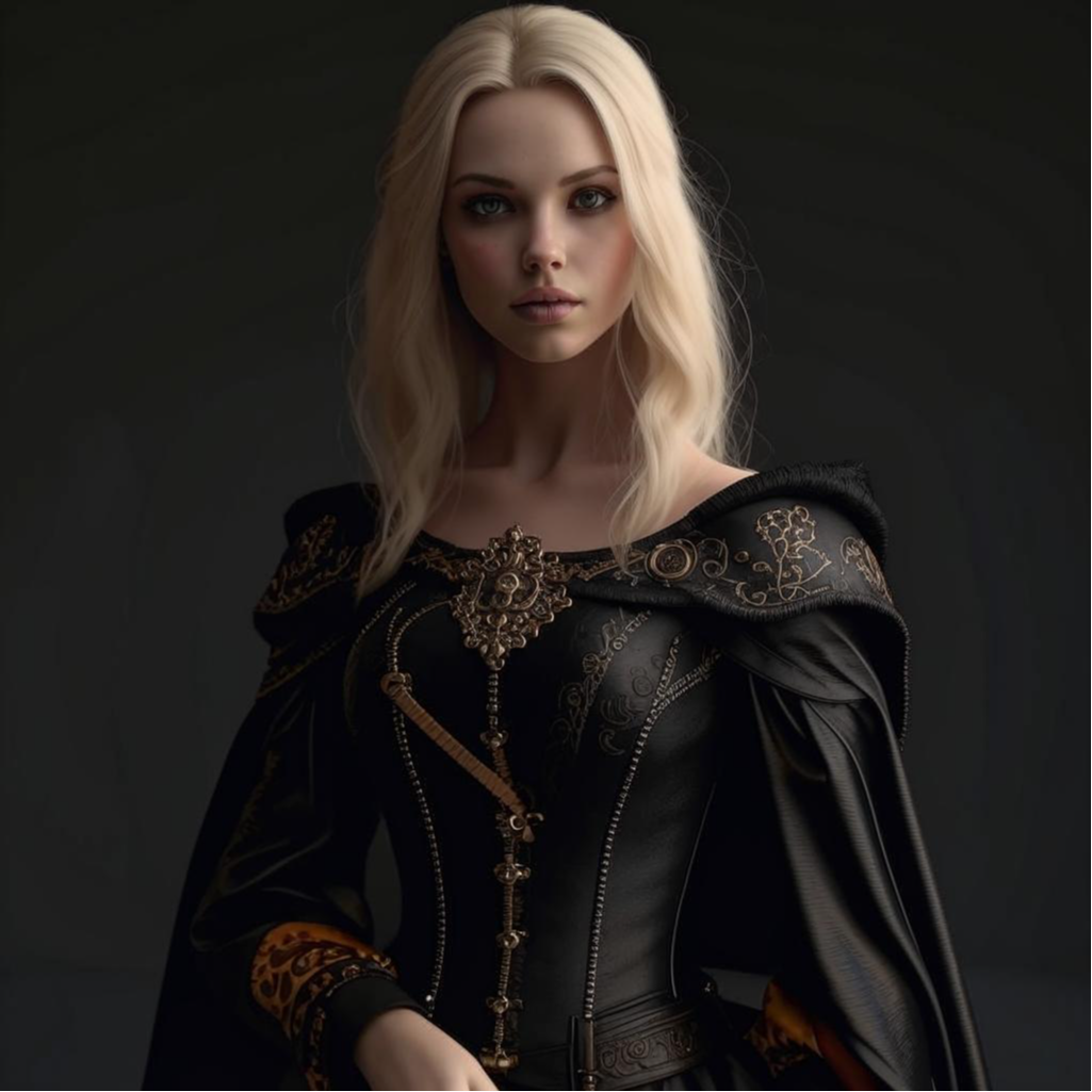 Главная героиня - красотка