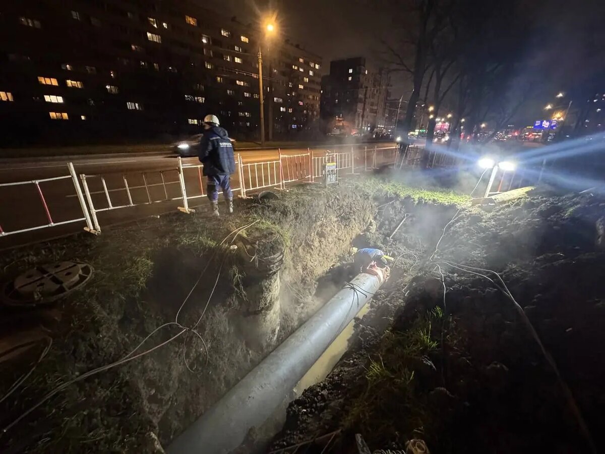    Улица Зины Портновой, дом 34/1. Фото: пресс-служба Теплосеть.