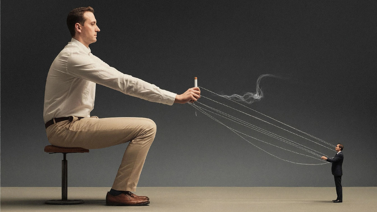 Настоящая зависимость — когда вы не понимаете, кто кого держит на привязи.