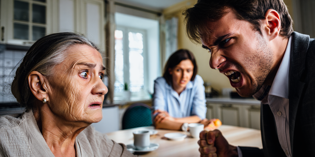 Внук ударил кулаком по столу: “Ты обещала мне машину. Где деньги, бабушка?”