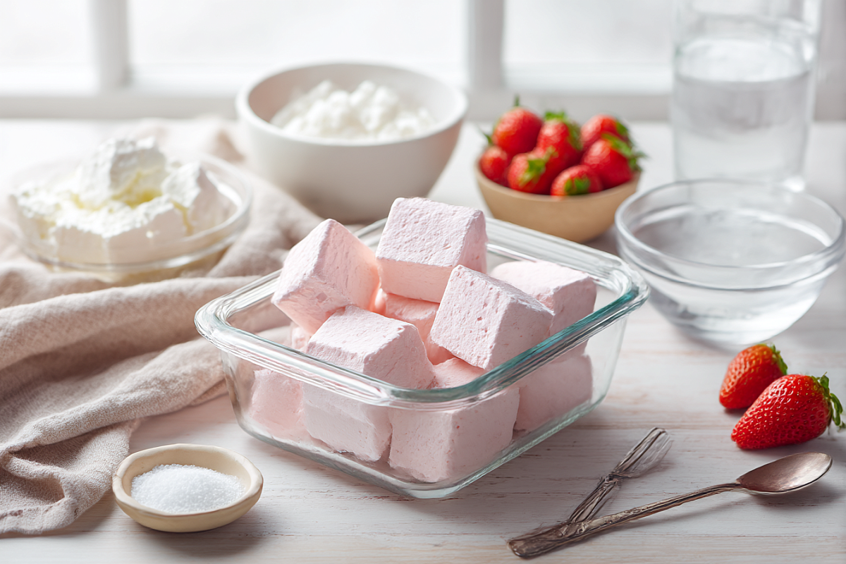    Желатин делают из коллагена, поэтому десерты на желатине получаются упругими и держат форму без выпечки