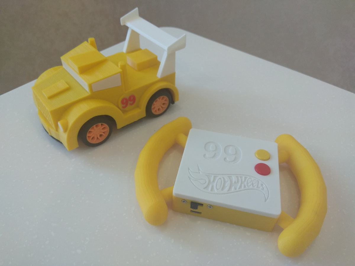 Машинка с гироскопическим управлением (2019 год)