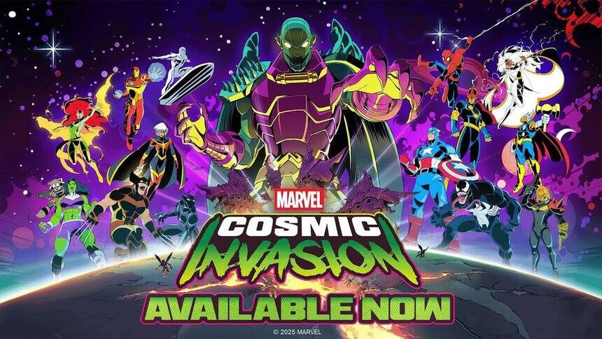 Состоялся релиз битэмапа MARVEL Cosmic Invasion от авторов TMNT: Shredder's Revenge