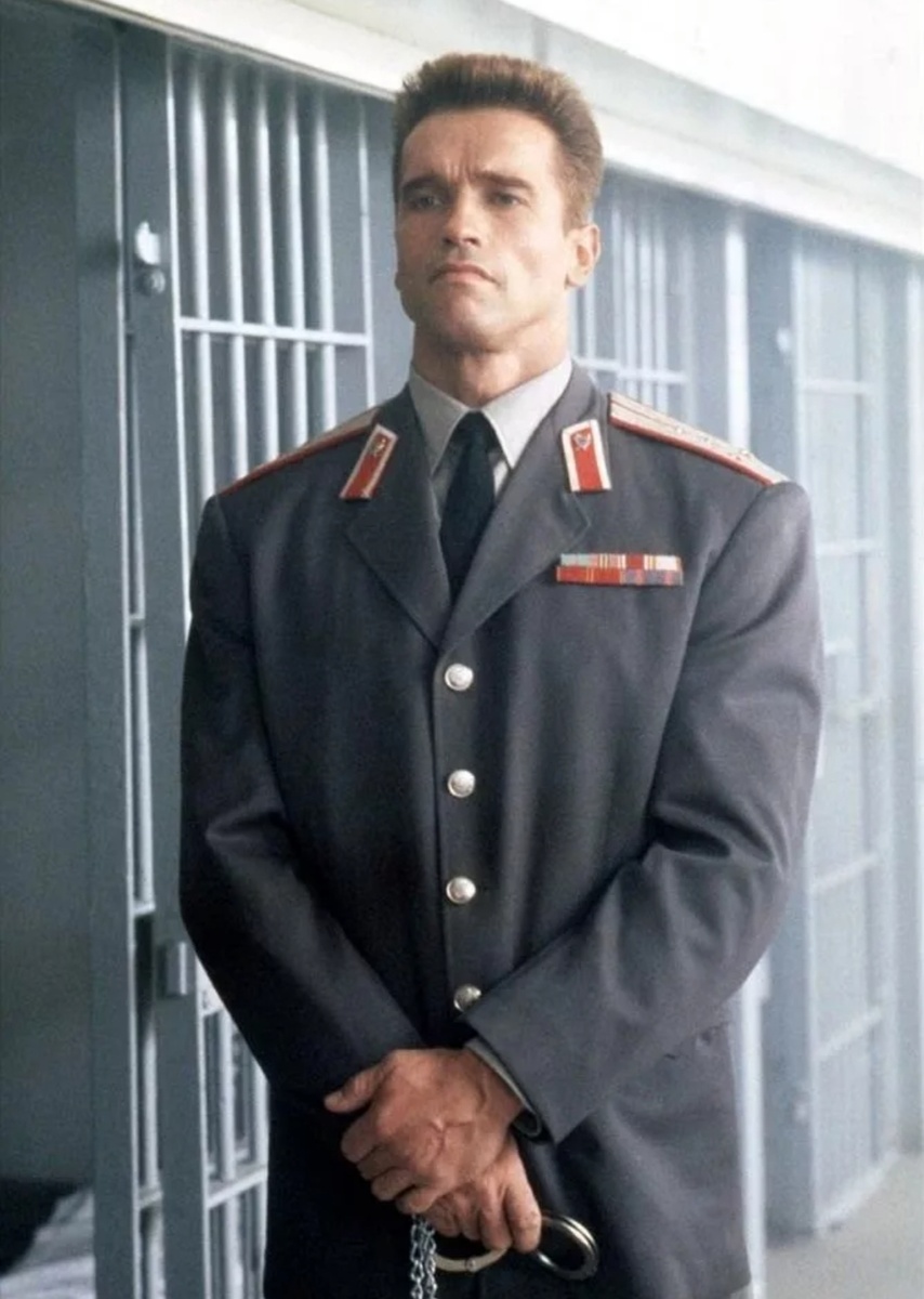 Примерно так выглядел наш герой. А. Шварнецеггер. Кадр из фильма "Красная жара". "Кинопоиск".