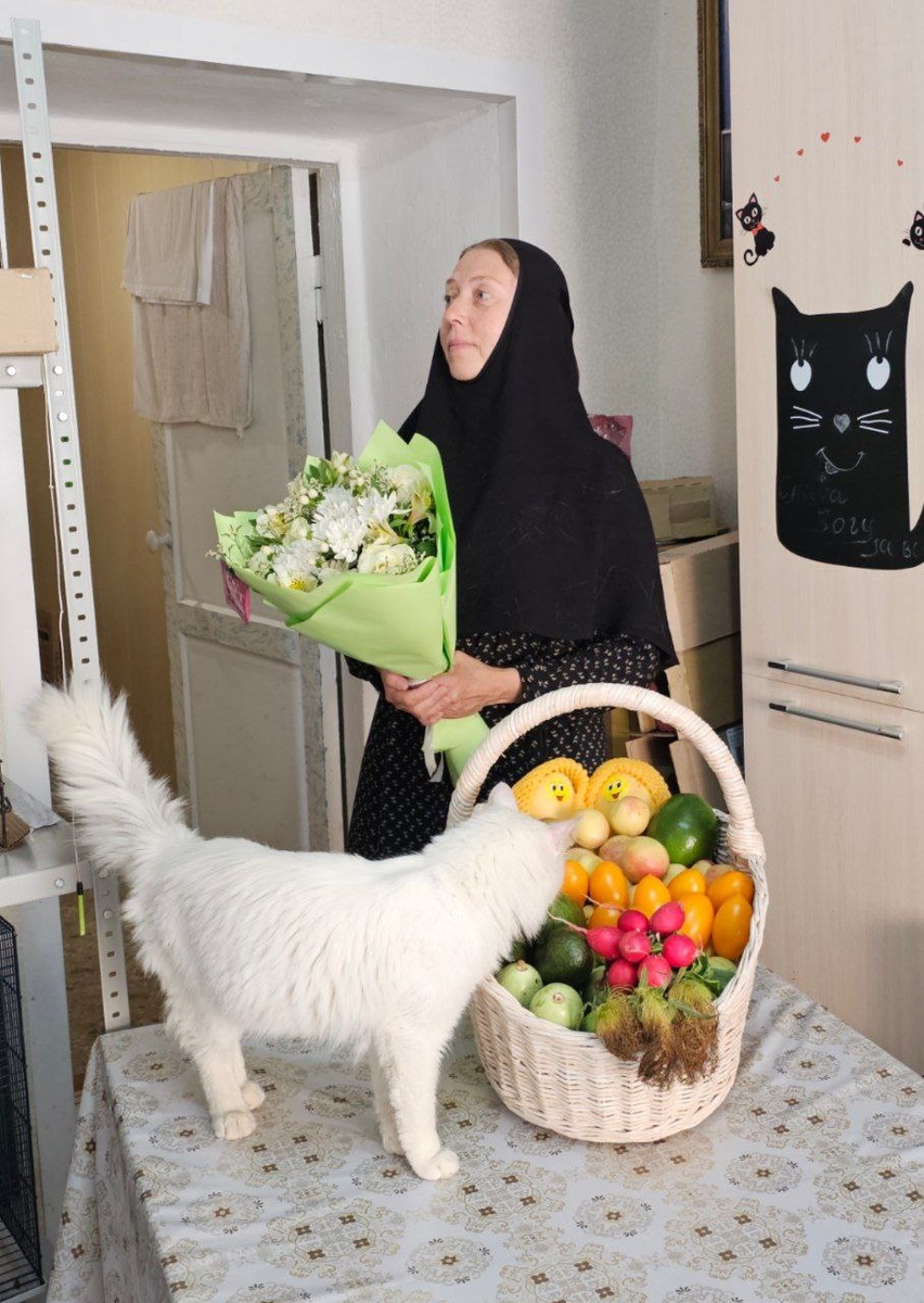 На этой фотографии мне 50 и я стою в "гостинной" кошкиного дома. Фото из архива автора