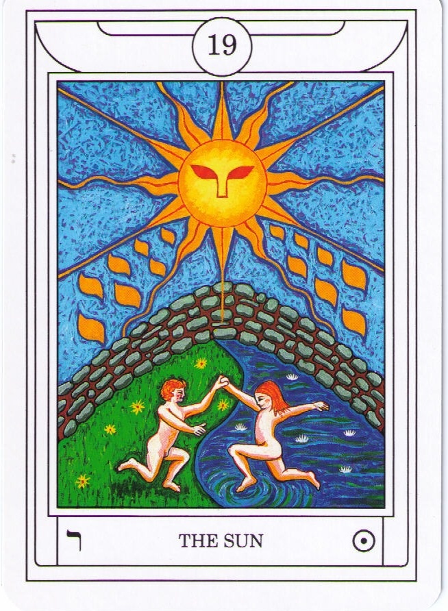 Солнце (Магическое Таро Золотой Зари)