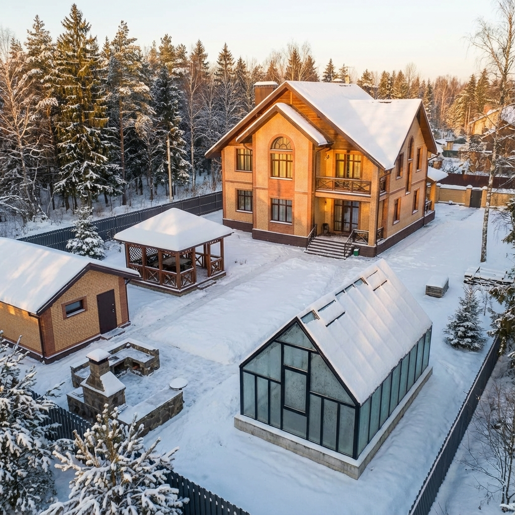 Стеклянные теплицы от Сатэлс Групп - S-Glass