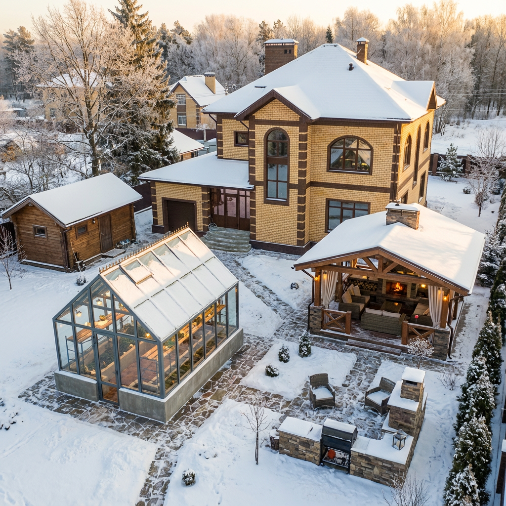 Теплицы под стекло и монолитный поликарбонат в Сатэлс Групп