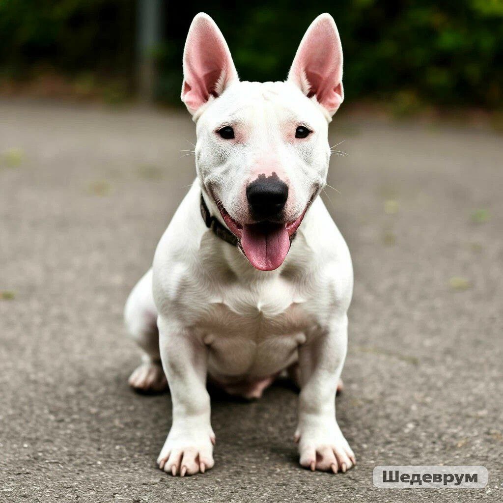 Собака овен.