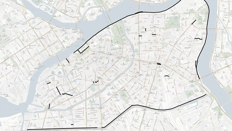 Автор фото: Комитет по транспорту Петербурга. Парковкам в центре Петербурга добавили тысячу новых машиномест.