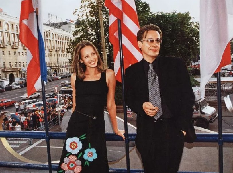 Олег Меньшиков и Людмила Колесникова.