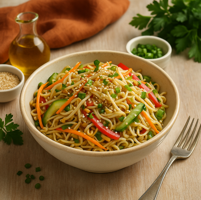 Салат из проростков фасоли с кунжутной заправкой рецепты от Дарики