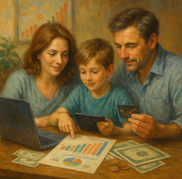 Инвестиции для детей: виртуальные акции и их рост. Семейное финансовое планирование