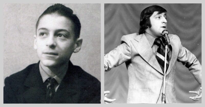    С юных лет будущий артист мечтал о сцене