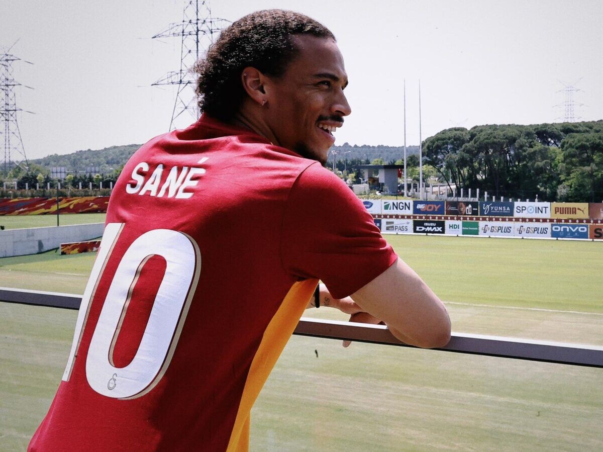    Лерой Сане© Фото : соцсети ФК "Галатасарай"