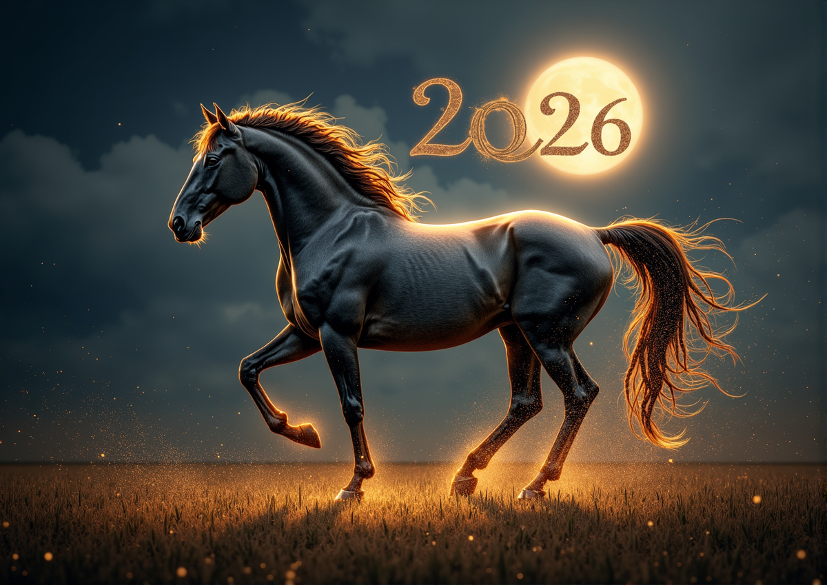Какая лошадка !  Ее год, 2026.