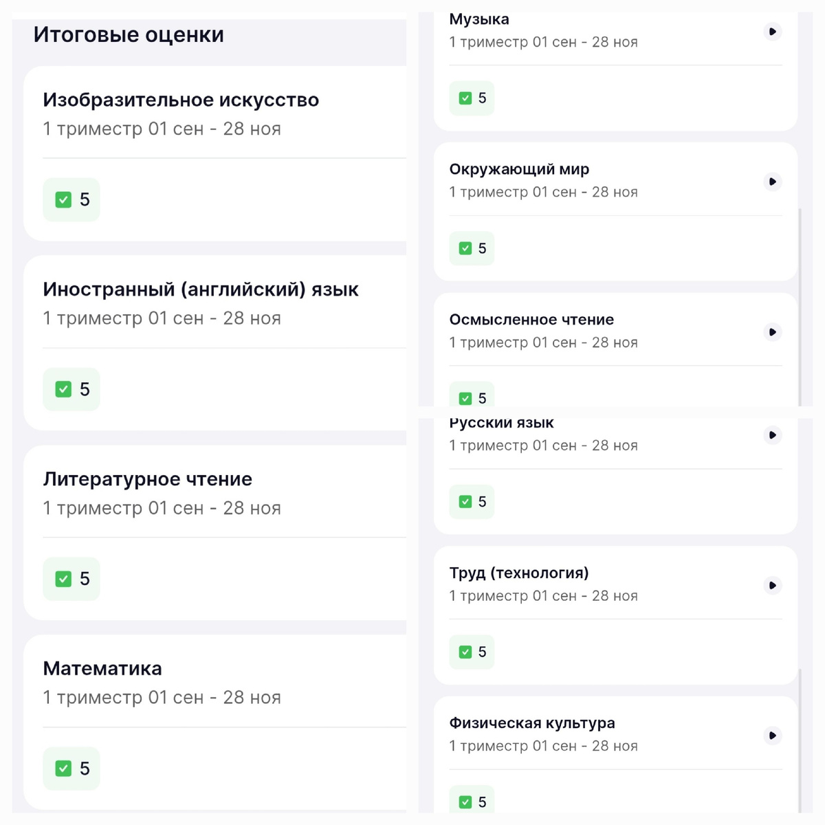 1 триместр закончился 😅