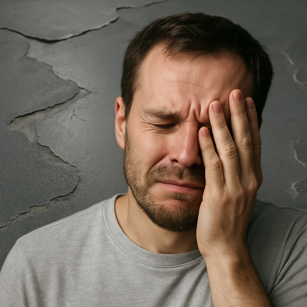 Типичная эмоция после выбора слишком дешёвого покрытия