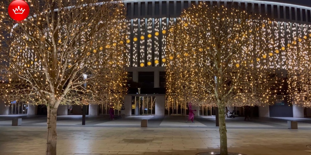 😀Как украсили парк Галицкого в Краснодаре к Новому году 2026