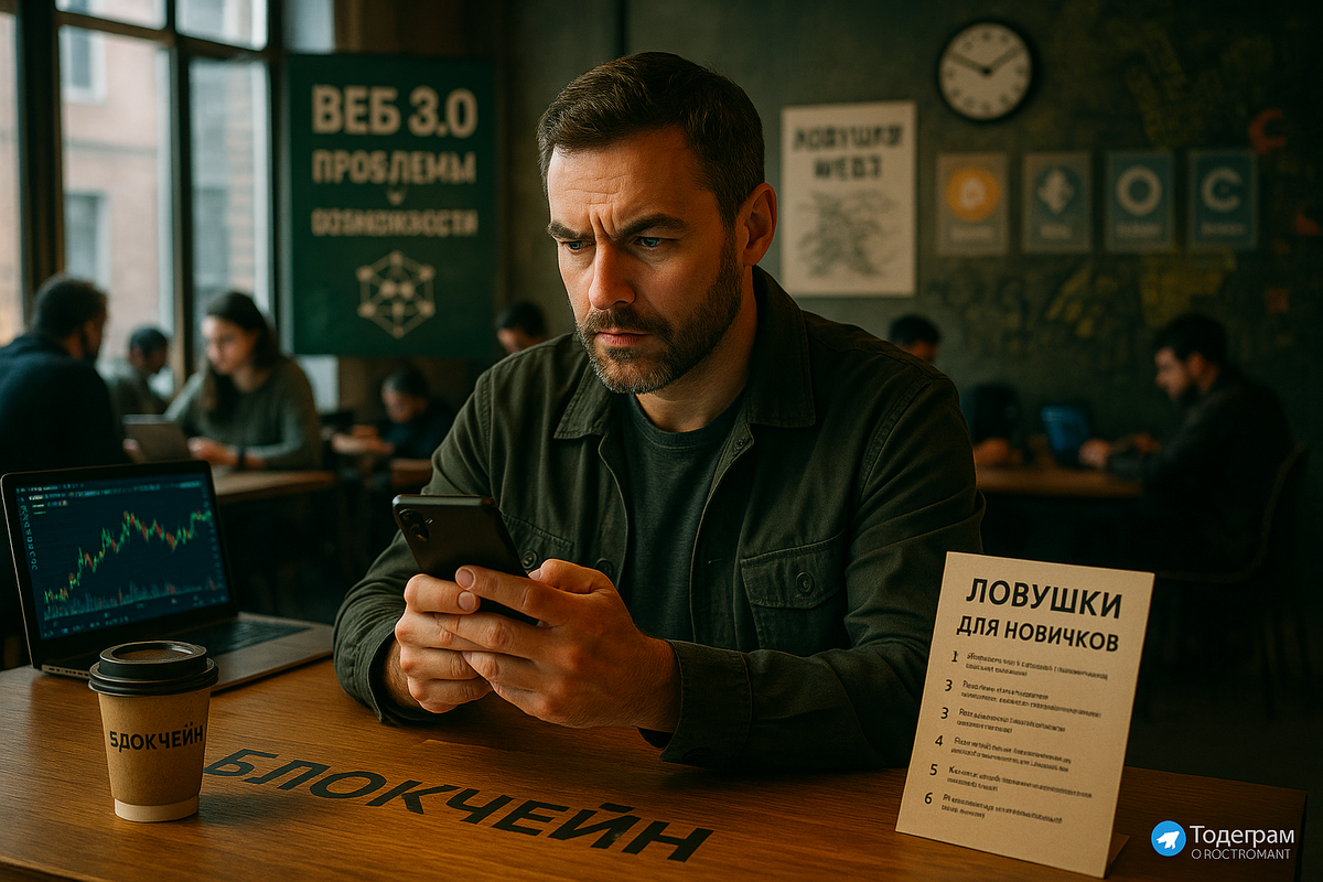   Web3: 7 скрытых ловушек нового интернета на блокчейне, о которых забывают новички РоСТ | Роман о Системном Трейдинге