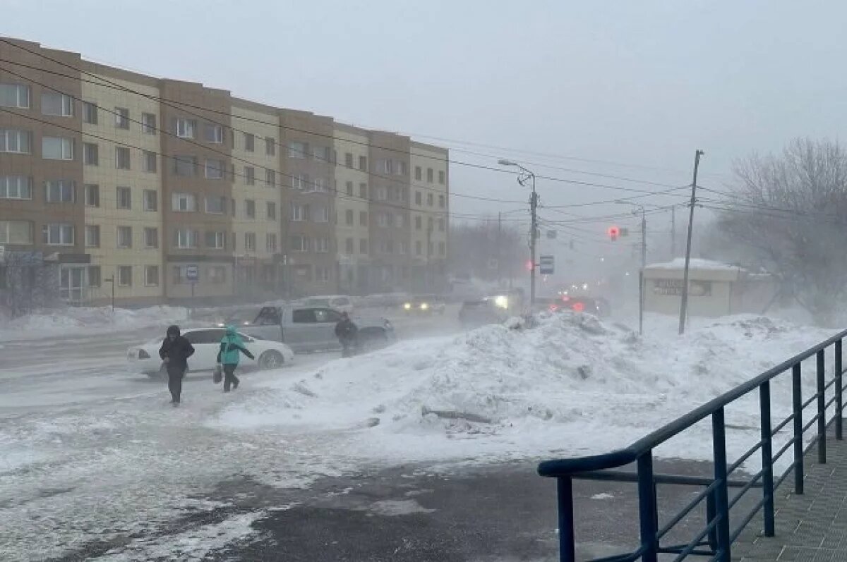    На Камчатку затяжной циклон принесет сильный осадки и метель