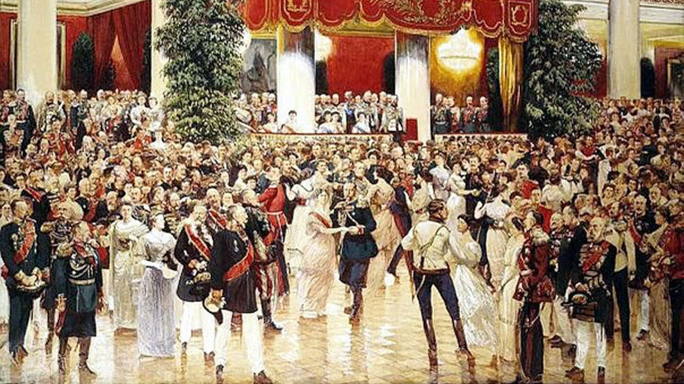 "Бал в дворянском собрании" Кардовский Д.Н.