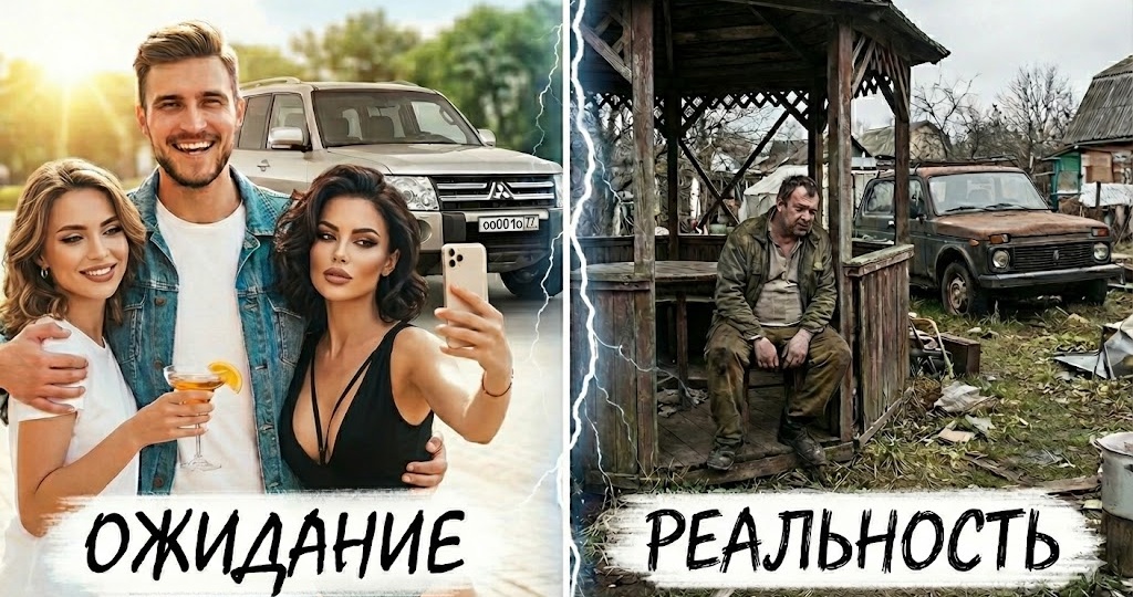 "Уйду от тебя и заживу как царь!" - сказал муж жене. Прошло 10 лет и "правда" видна как на ладони...