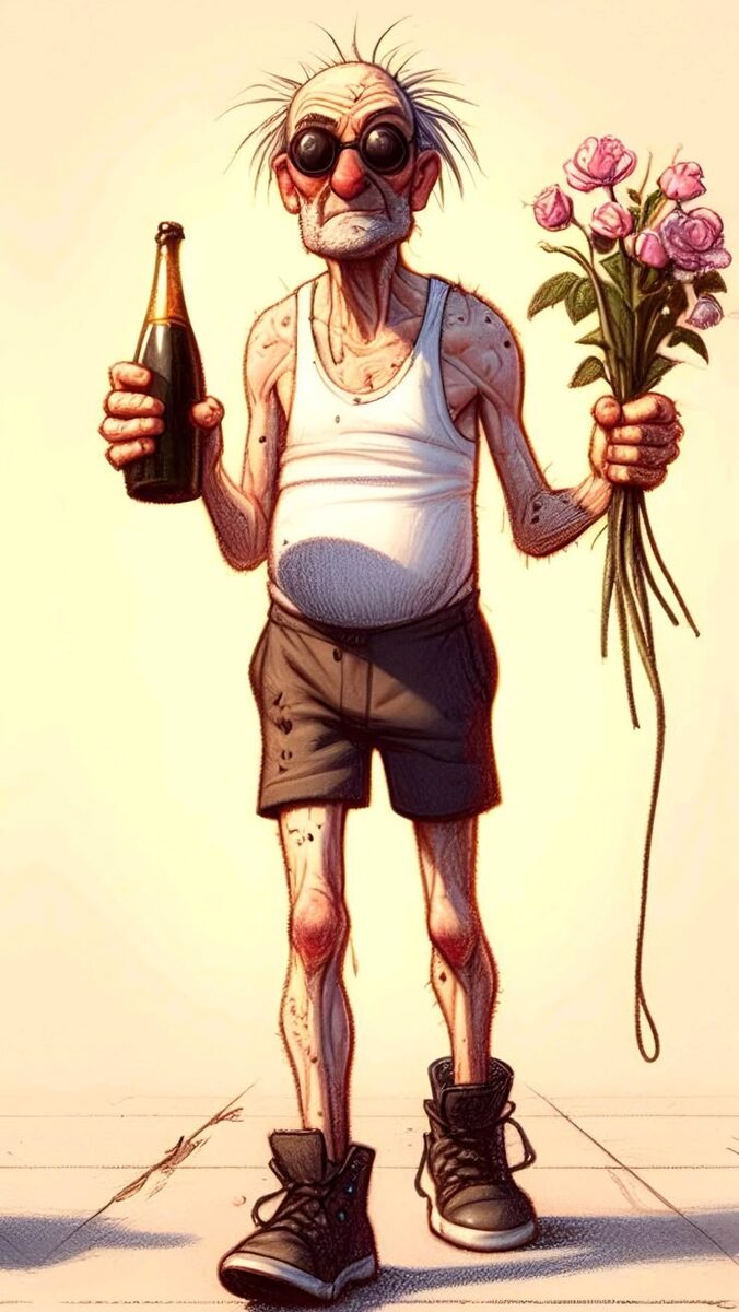 Из открытых источников. Кадр с СЗ - вечно голоштанный романтик.