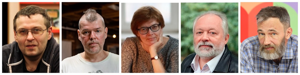 Э. Веркин, М. Семеляк, М. Кучерская, А. Дмитриев, И. Кочергин - 5 из 8 финалистов премии "Большая книга"-2025 в номинации "Художественная проза"