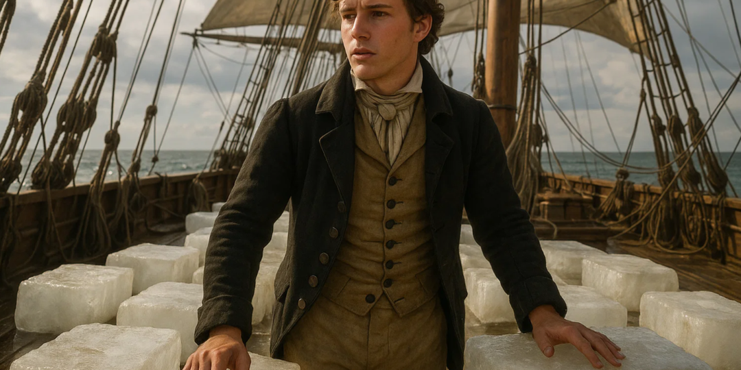 Как Фредерик Тюдор добывал и продавал лёд на кораблях по всему миру задолго до изобретения холодильников?