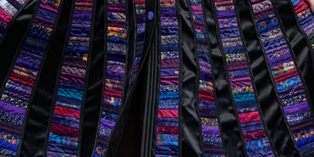 "Павлины" от "Русской Шанель", скульптурная вышивка и костюмотерапия.