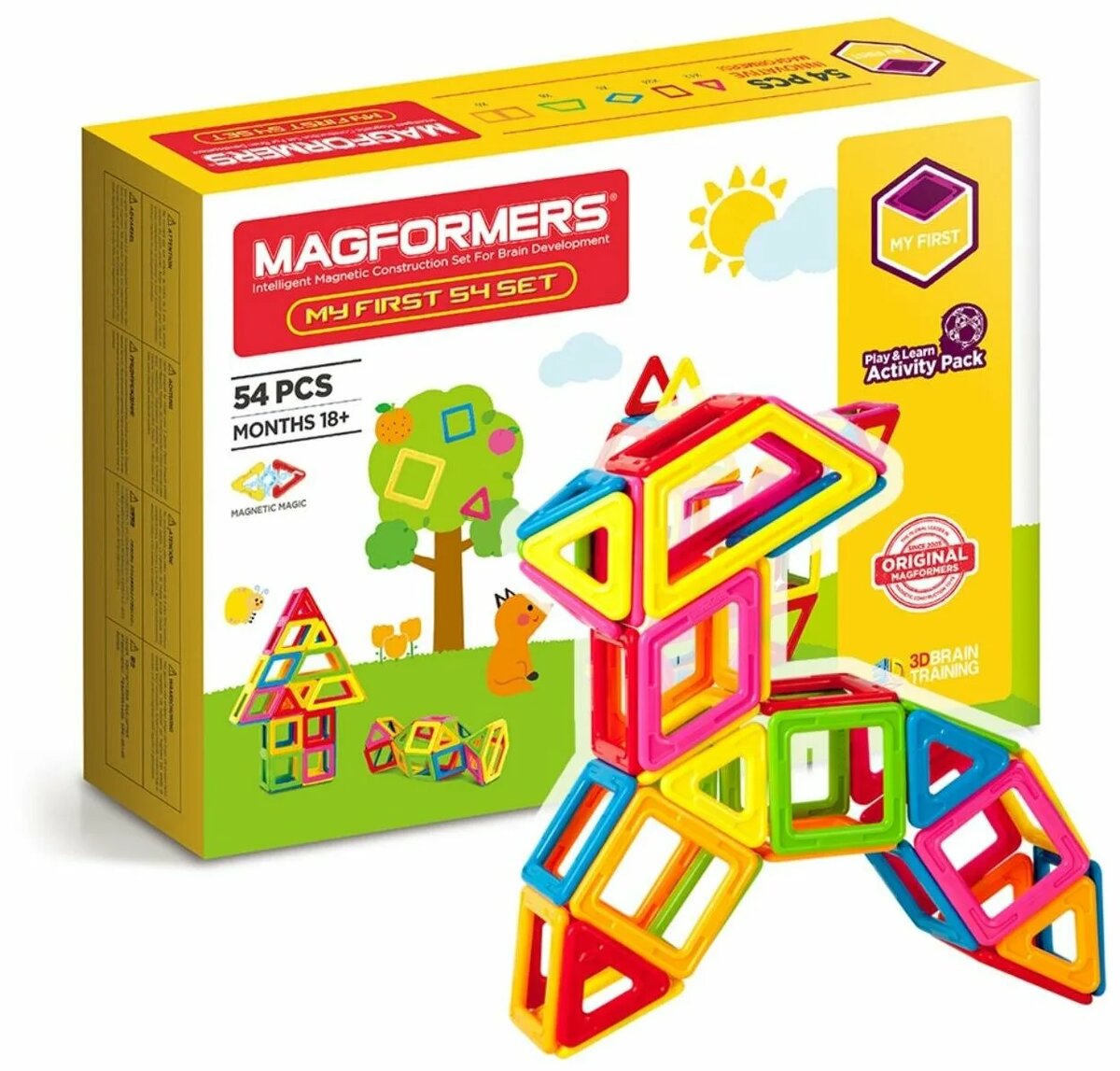 Конструктор Magformers для детей от 18 месяцев