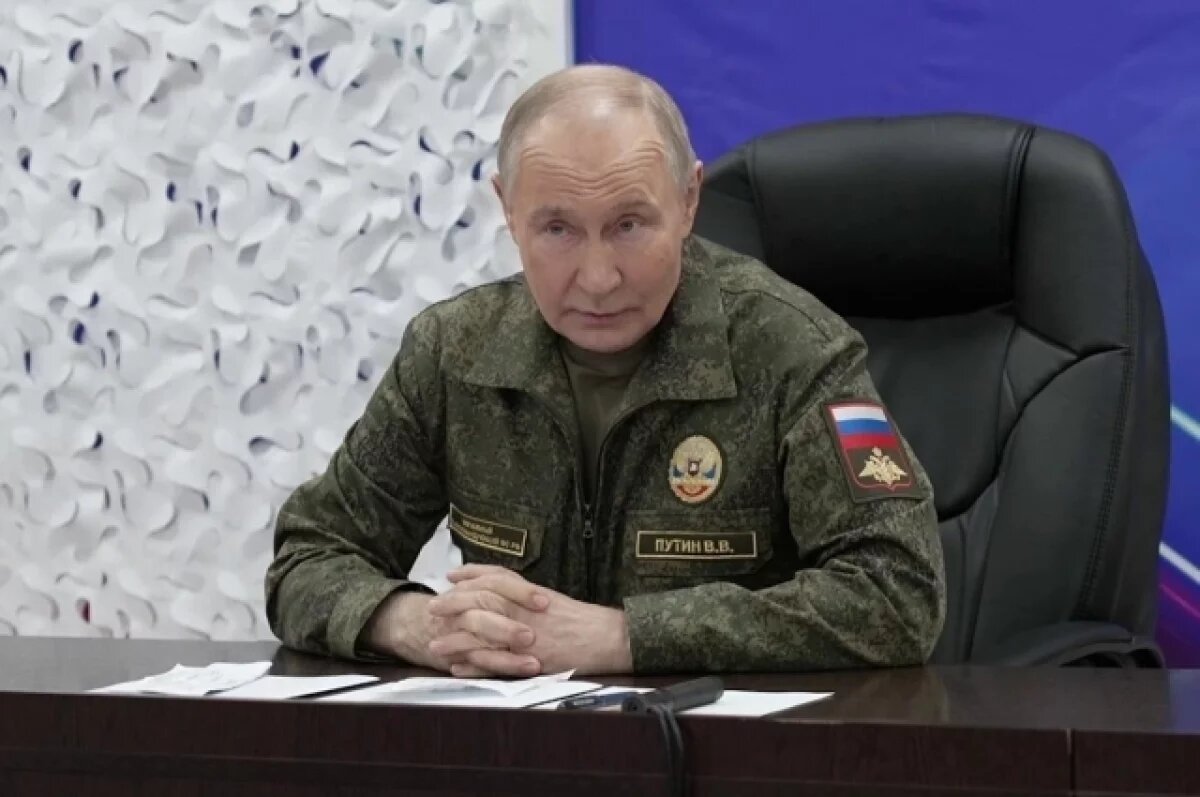    Путин назвал армию Украины «рабоче-крестьянской»