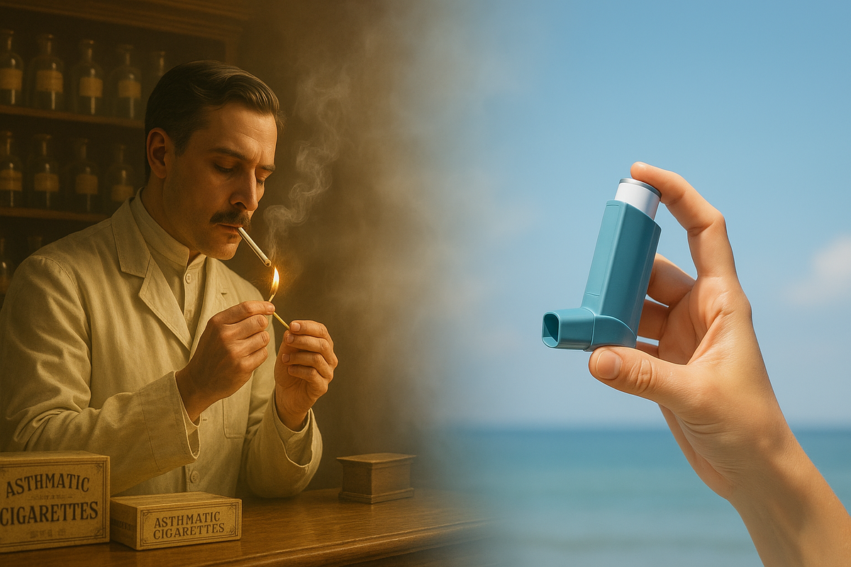 Когда астму лечили сигаретами и морем: странная история борьбы за дыхание 