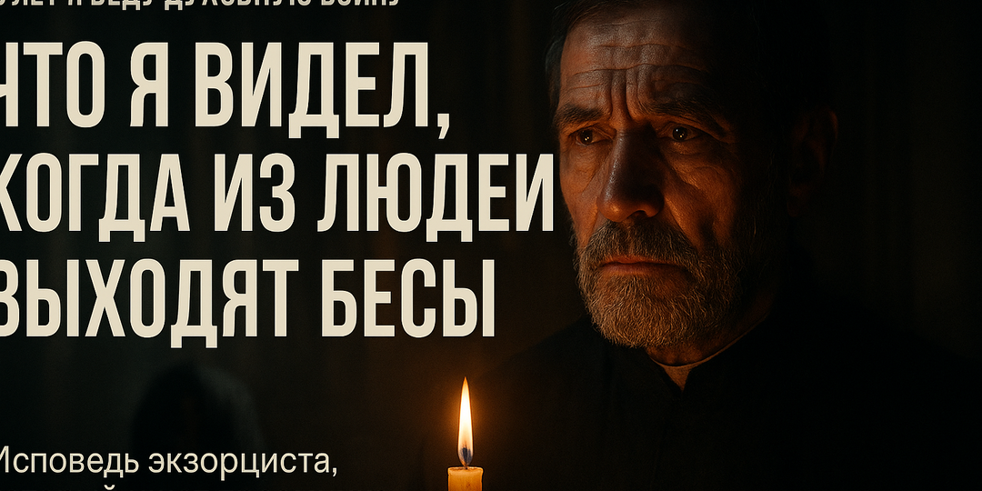 Отец Василий: "Я видел, как бесы выходят из людей. Им больно - и мне тоже"