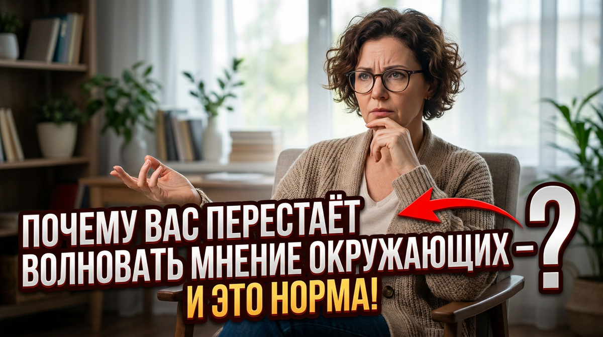 Почему в 40 лет вас вдруг перестает волновать мнение окружающих — и это нормально