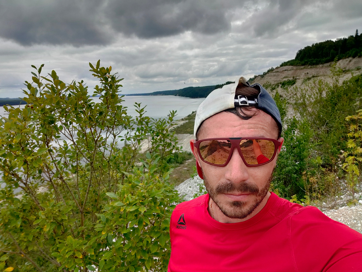 Во время очередной трейловой тренировки 