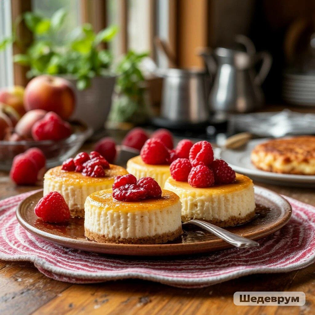 сырники с ягодами