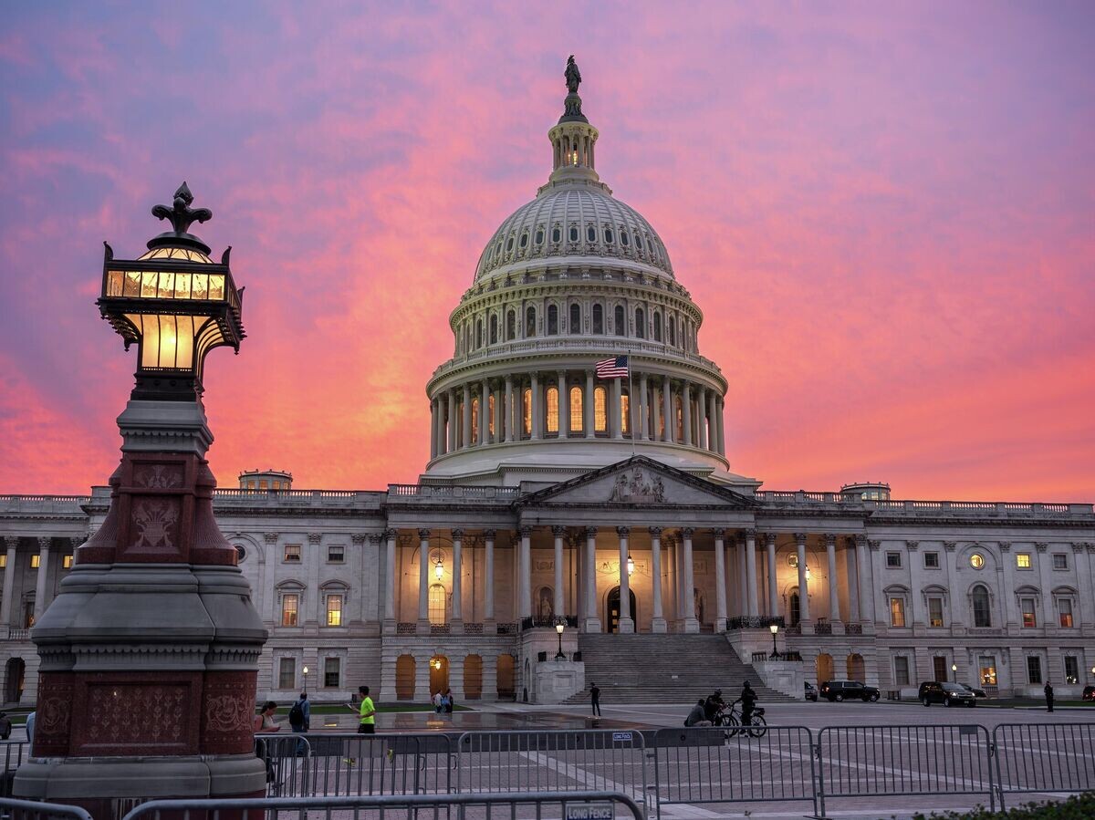    Здание Капитолия в Вашингтоне. 30 сентября 2025© AP Photo / J. Scott Applewhite
