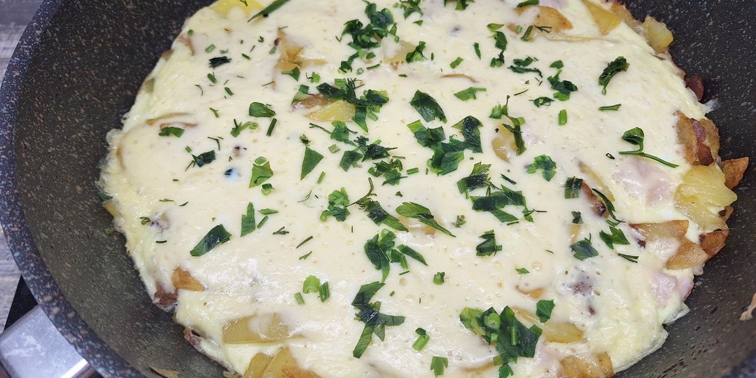 Картофельная фриттата по-русски