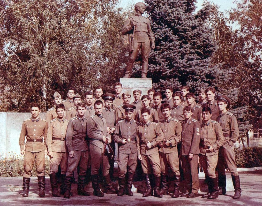 г. Тамбов, Тамбовское ВВАИУ. 1990 год. Наша учебная группа. 